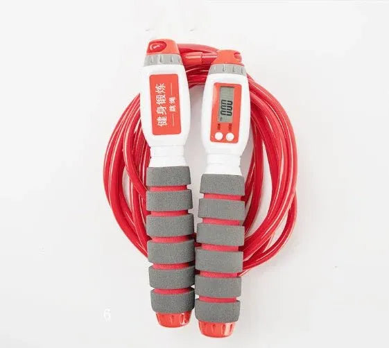 Gleamify™-Electronic Counting Jump Rope-Adjustable Speed Skipping Rope for Fitness Training - Coolmania