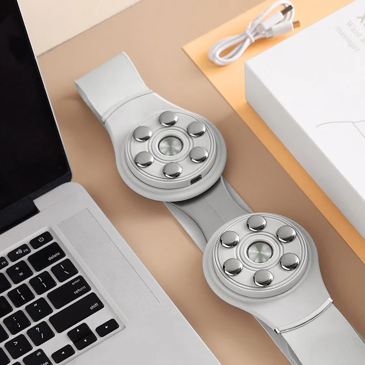 Gleamify™-Far Infrared Lumbar Massage Belt-Smart Heating & Back Pain Relief Device - Coolmania