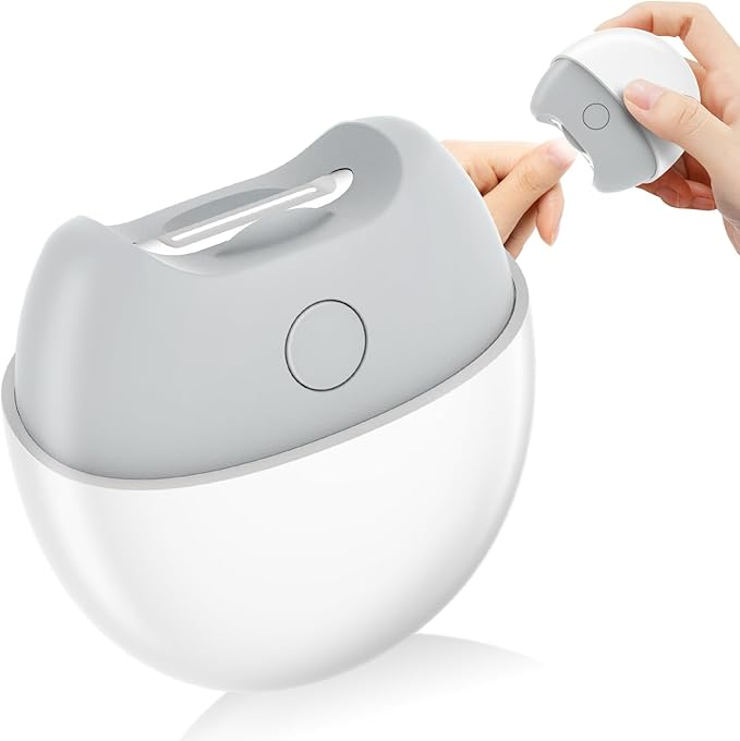 Gleamify™-Mini Electric Nail Clipper-Automatic Nail Trimmer with Grinder - Coolmania