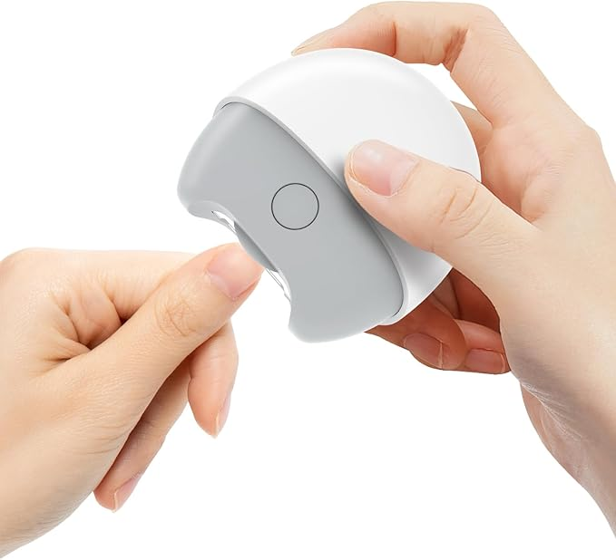 Gleamify™-Mini Electric Nail Clipper-Automatic Nail Trimmer with Grinder - Coolmania