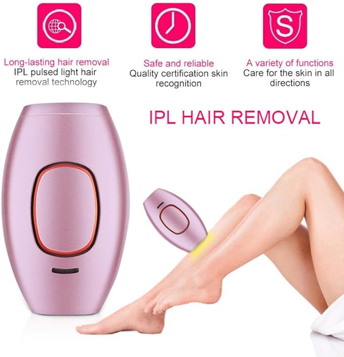 Gleamify™-Mini IPL Laser Hair Removal Device-Painless Permanent Hair Removal for Full Body - Coolmania