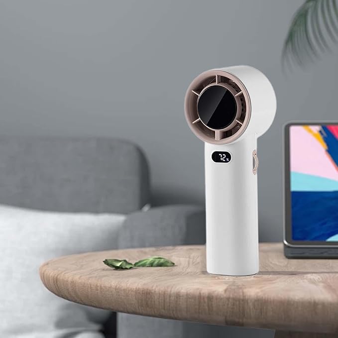 Gleamify™-Portable Cooling Fan-USB Rechargeable Mini Fan with Adjustable Speeds & Quiet Operation - Coolmania