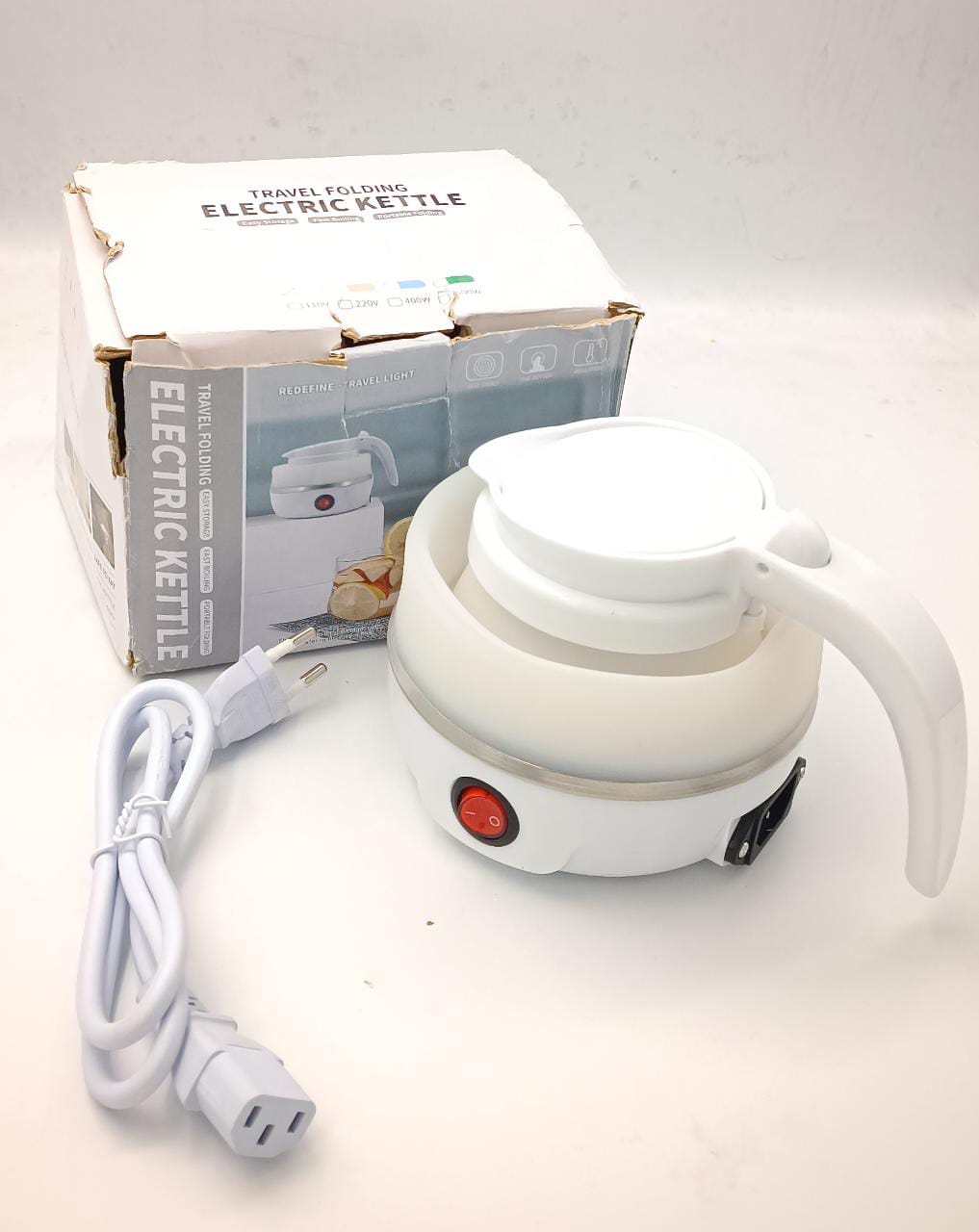 Gleamify™-Portable Foldable Electric Kettle-Travel-Friendly, Fast Boiling, Food-Grade Silicone - Coolmania