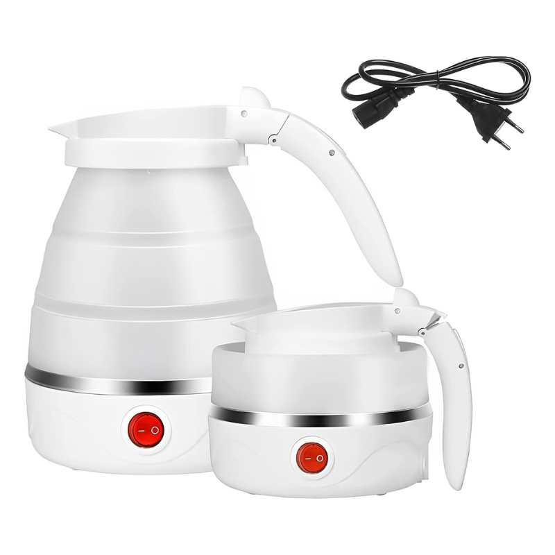 Gleamify™-Portable Foldable Electric Kettle-Travel-Friendly, Fast Boiling, Food-Grade Silicone - Coolmania