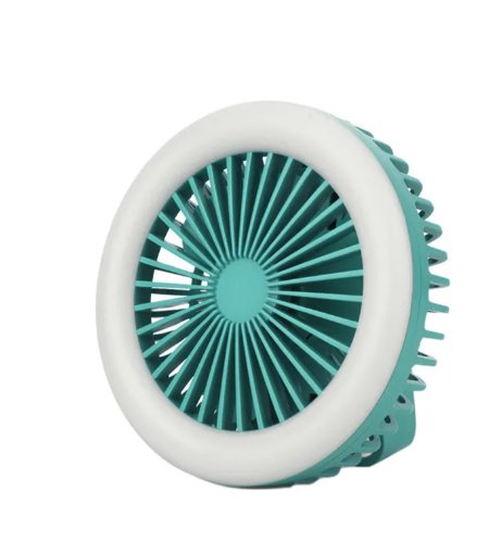 Gleamify™-Rechargeable Electric Fan-Portable USB Cooling Fan with LED Night Light - Coolmania