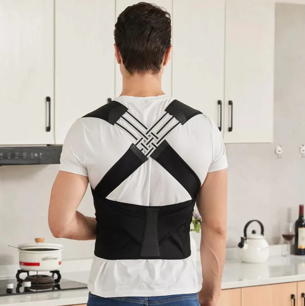 Gleamify™-Sports Safety Shaper-Posture Corrector with Widened Straps & Elastic Waist Support - Coolmania
