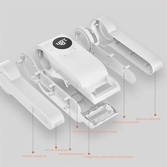 Gleamify™-Smart Folding Shoe Dryer-Portable Electric Dryer for Shoes - Coolmania