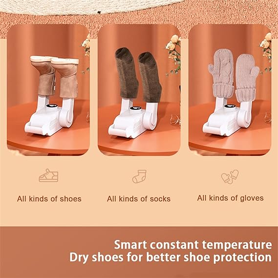Gleamify™-Smart Folding Shoe Dryer-Portable Electric Dryer for Shoes - Coolmania