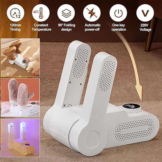 Gleamify™-Smart Folding Shoe Dryer-Portable Electric Dryer for Shoes - Coolmania