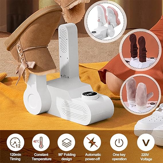 Gleamify™-Smart Folding Shoe Dryer-Portable Electric Dryer for Shoes - Coolmania