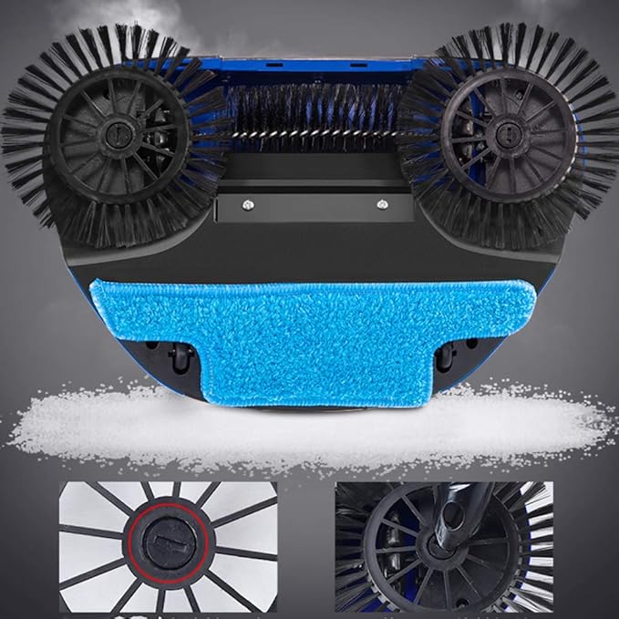 Gleamify™-Floor Sweeper-360° Manual Rotating Magic Broom for Effortless Multi-Surface Cleaning - Coolmania