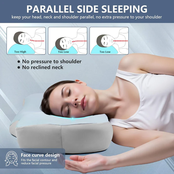 Gleamify™-Orthopedic Latex Neck Pillow - Coolmania