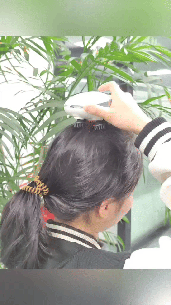 Gleamify™-Functional Head Massager-EMS Pulse Acupoint Therapy for Stress Relief & Relaxation - Coolmania